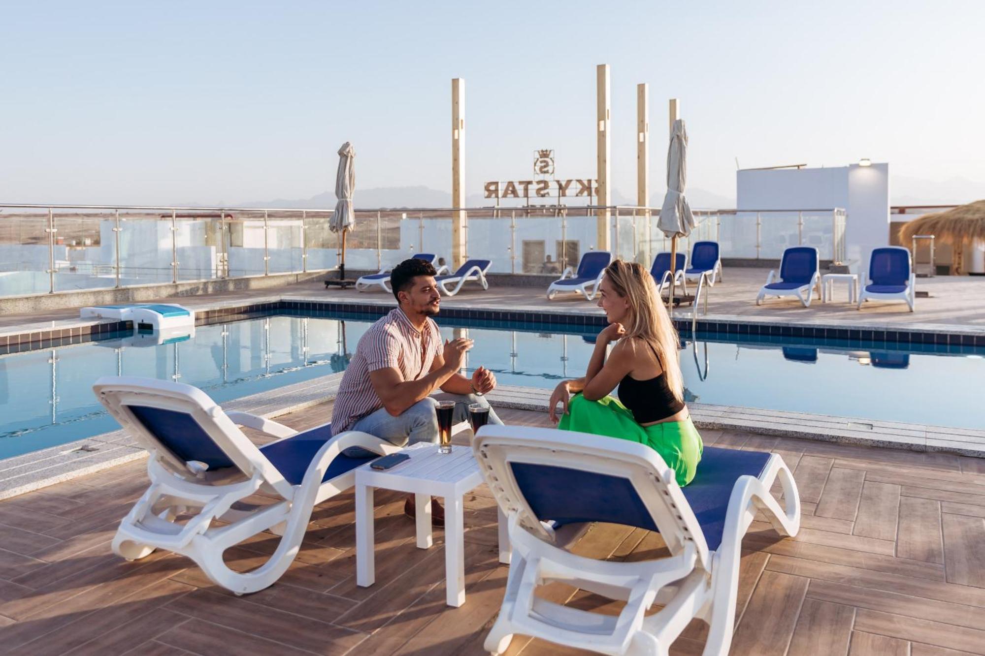 Sky Star Hotel Free Shuttle To Hurghada City Center Exterior photo